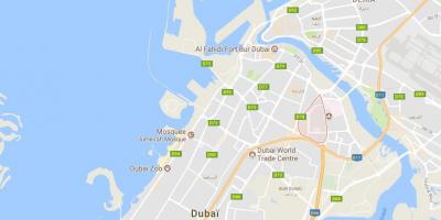 Kaart Oud Metha Dubai