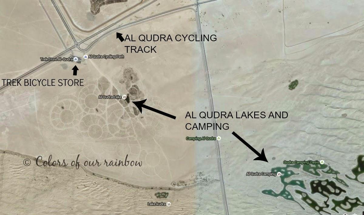 Al-Qudra Järve asukoht kaardil