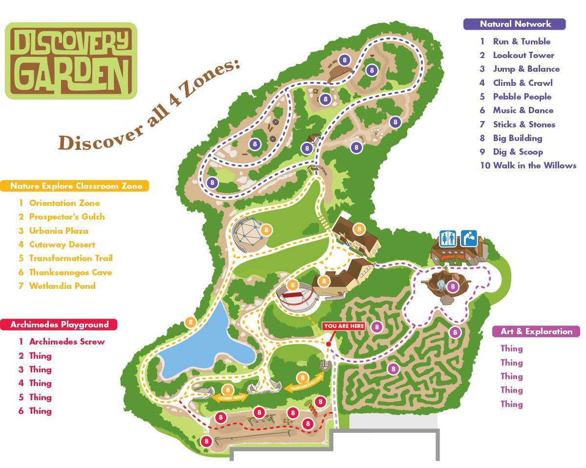 Discovery Gardens asukoht kaardil