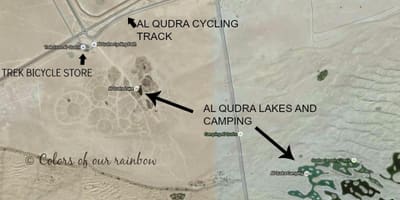 Al-Qudra Järve asukoht kaardil